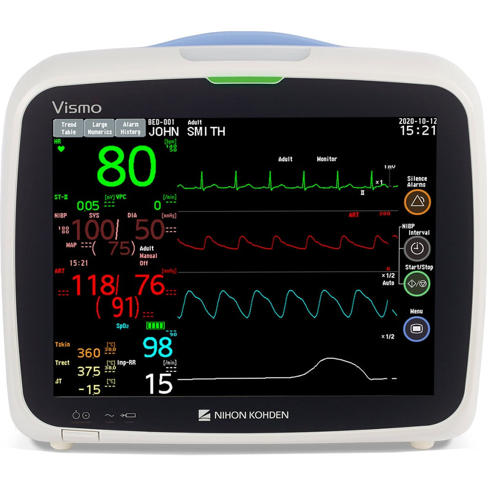 Nihon Kohden VISMO 10,4" Patientenmonitor, EKG, SpO2, NIBP