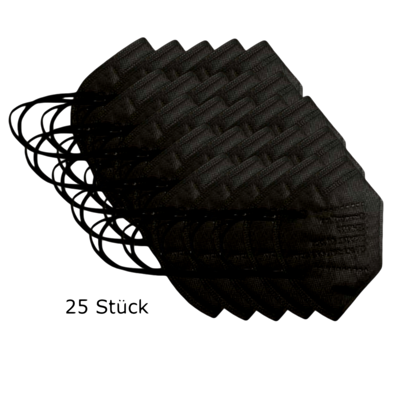 Schutzmasken FFP2 schwarz