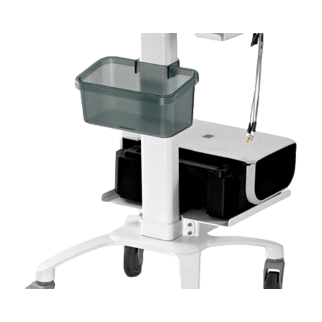 Compact Trolley mit großer Ablage