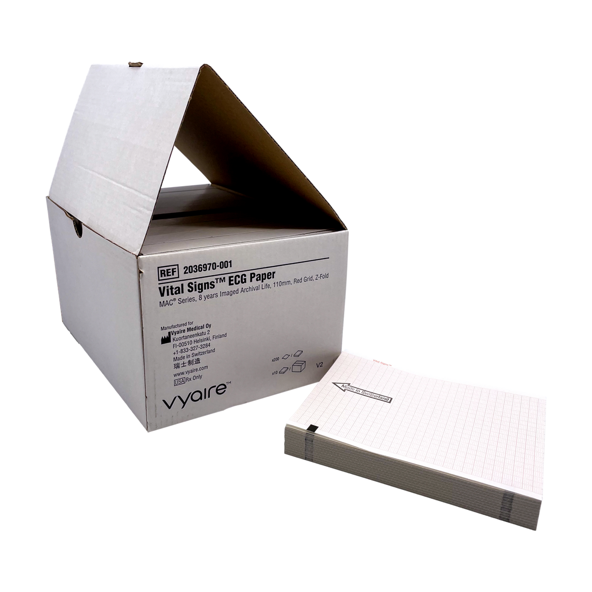 Hârtie ECG Vital Signs™ - Berger Medizintechnik GmbH
