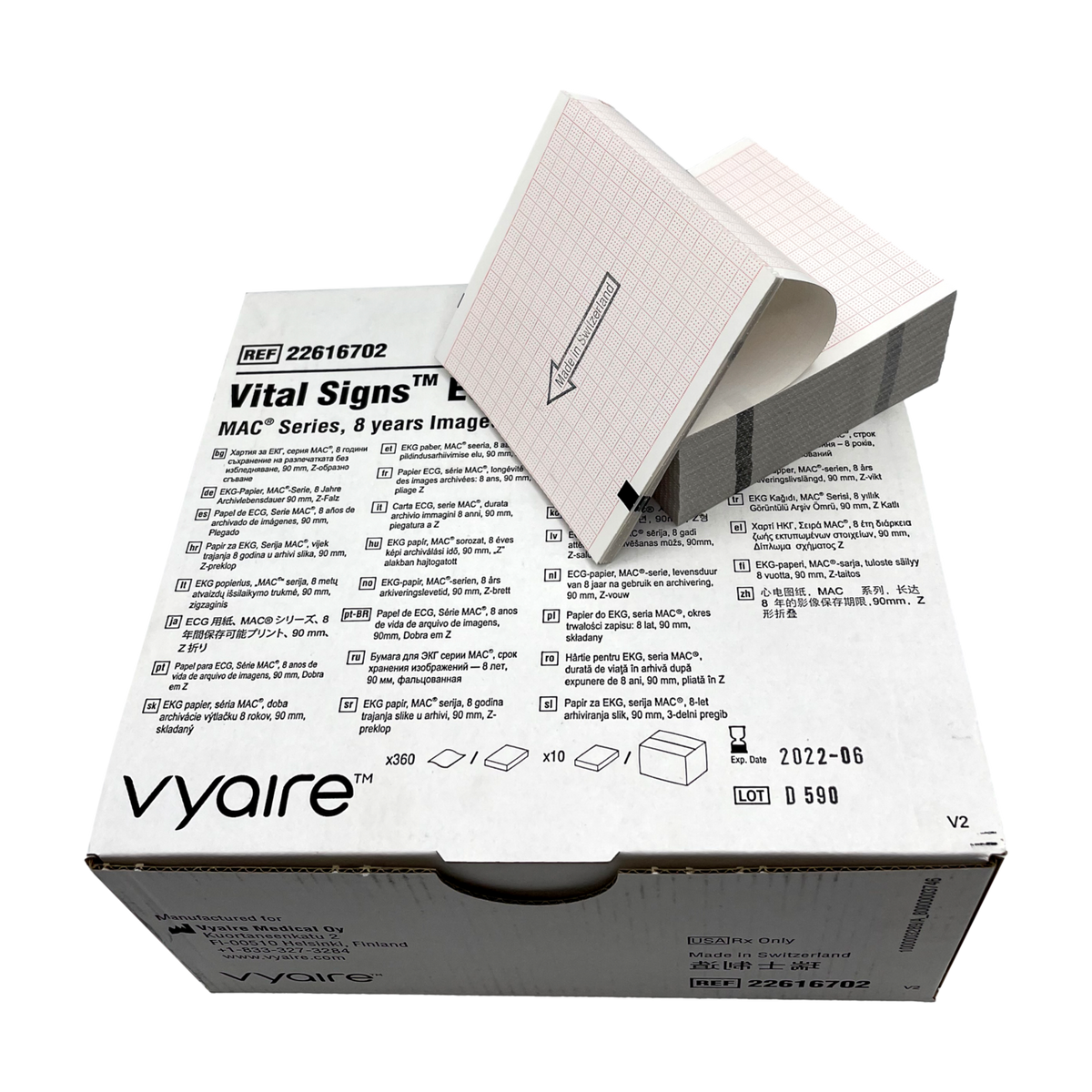 Hârtie ECG Vital Signs™ - Berger Medizintechnik GmbH