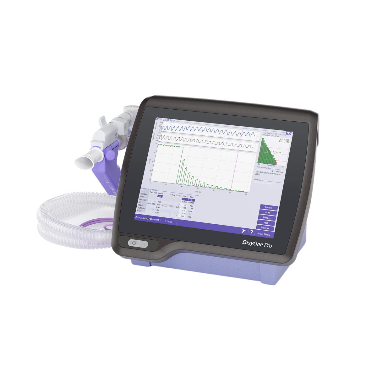EasyOne Pro LAB - Spirometrie, DLCO und MBW System