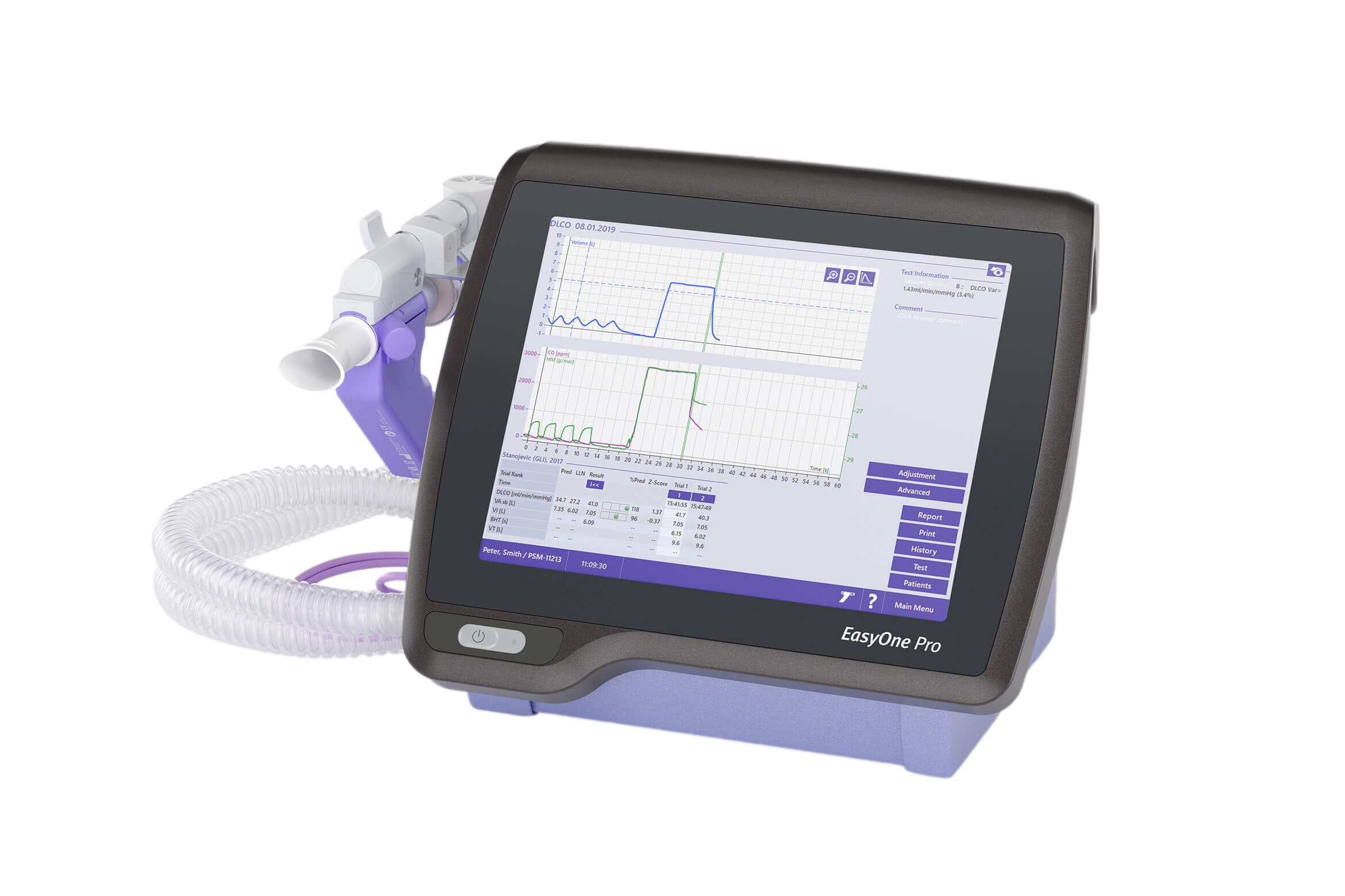 EasyOne Pro - Spirometrie und DLCO-System