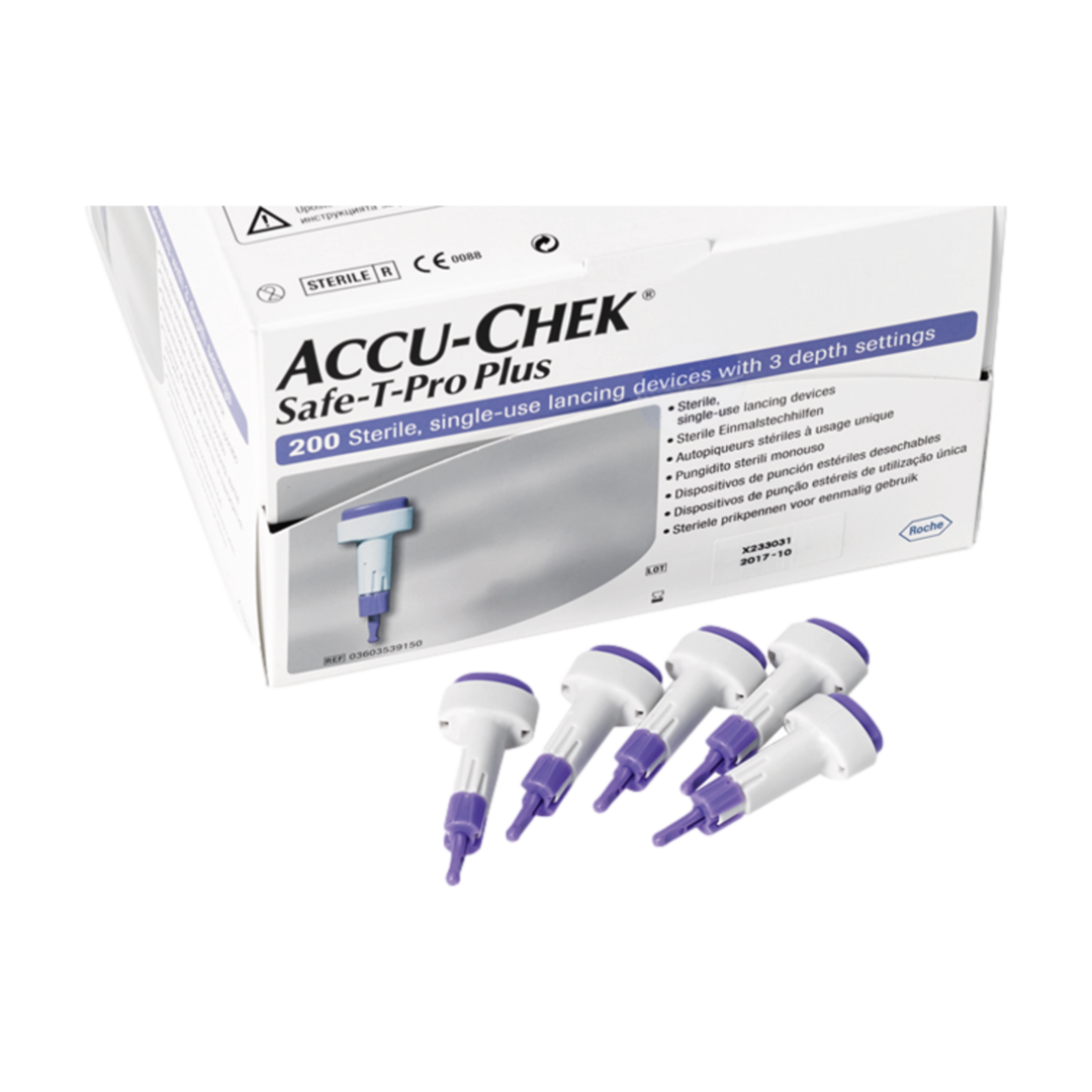 Accu-Chek® Safe-T-Pro Plus 1x200 Stück