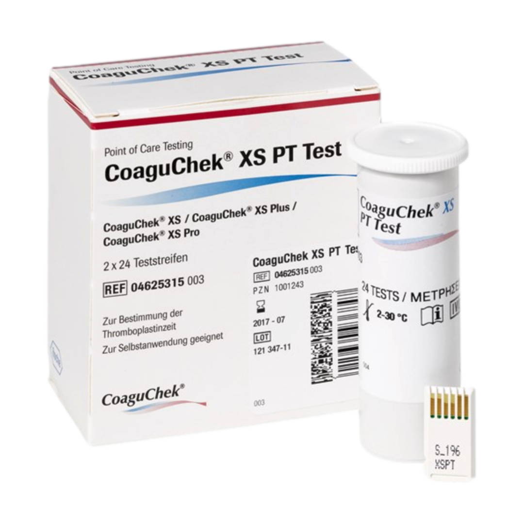 CoaguChek® XS PT Teststreifen