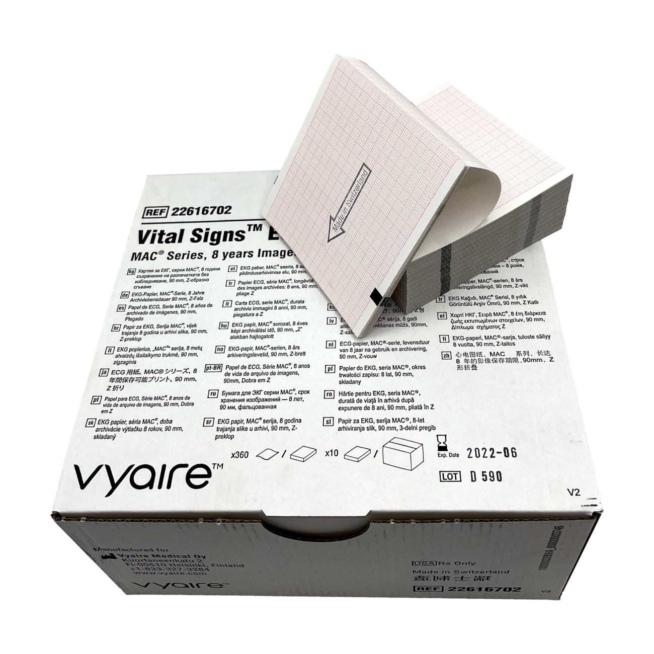 Vital Signs™ EKG Papier